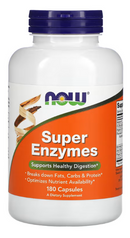 NOW Foods, Super Enzymes, 180 Capsules