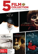 The Conjuring Universe The Conjuring 1+2, the Nun, Annabelle+Creation 5 film DVD