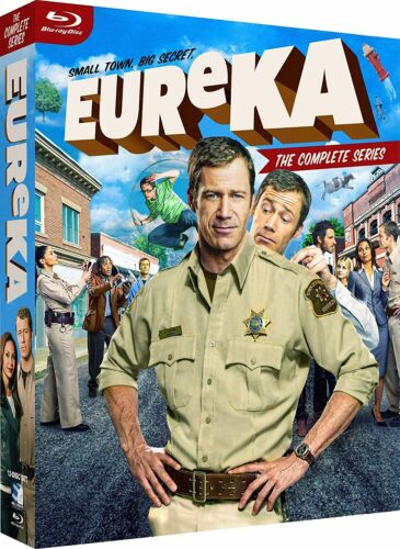 その他 A Town Called Eureka - Complete Collection (Seasons 1-5) - 23-DVD Box Set ( Eureka ) ( Eureka - Complete Seasons One to Five ) [ NON-US khxv5rg A Town Called Eureka complete season Series 1, 2, 3, 4, 5 Final Blu ra