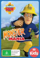Fireman Sam: Monster Mania DVD R4 New Sealed