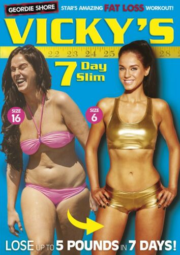 Vicky Pattison's 7 Day Slim Workout DVD R4 Fitness New Geordie Shore S