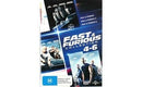 Fast And Furious 4 - 6 DVD Collection Movies R4
