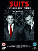 Suits Series complete season 1, 2 & 3 DVD Box Set Region 4 New Sealed TV