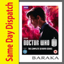 DOCTOR Dr WHO Complete Series Season 7 Part 1 & 2 DVD 7th Seven Box Set BBC