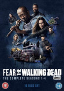 Fear The Walking Dead: The Complete Seasons Series 1, 2, 3 & 4 DVD Box Set New