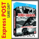Sons Of Anarchy Season 1 2 3 Box Set Blu-Ray Region B (Australian)