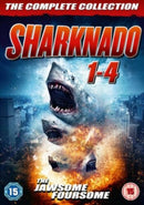 Sharknado 1, 2, 3 & 4 movies DVD collection New Sealed