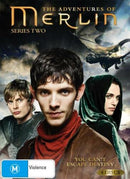 The Adventures of Merlin - Complete Series Season 2 DVD R4 Box Set 4 Discs New