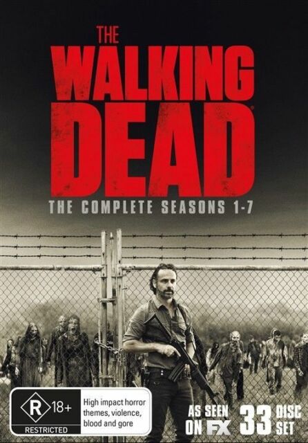 Box　Series　DVD　Set　33-D　The　1+2+3+4+5+6+7　Complete　Walking　Dead　Season