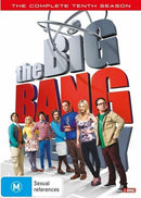 The Big Bang Theory : Season 10 DVD, 2017, 3-Disc Set, Box Set R4