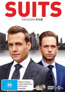 Suits : Season 5 (DVD, 2016, 4-Disc Set) R4