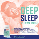 WELMATE Nighttime Sleep Aid 200 Tablets Doxylamine Succinate 25 mg