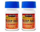 Kirkland Signature Sleep Aid Doxylamine Succinate 25 Mg 2 Bottles X 96 Tablets Free Postage