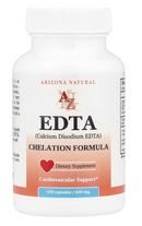 Arizona Natural, EDTA, 600 mg, 100 Capsules