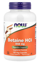 NOW Foods, Betaine HCl, 120 Veg Capsules