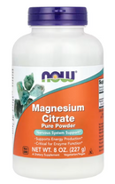 NOW Foods, Magnesium Citrate Pure Powder, 8 oz (227 g)