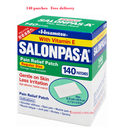 Hisamitsu Antiphlogistic Pain Relief Patch Plaster with Vitamin E 140 Patches Made in Japan Domestic version (Copy)