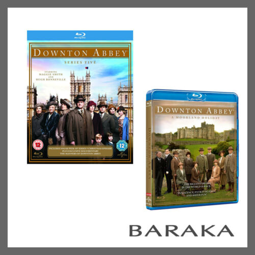 DOWNTON ABBEY SEASON SERIES 5+A Moorland Holiday 2014 Christmas Special Blu ray