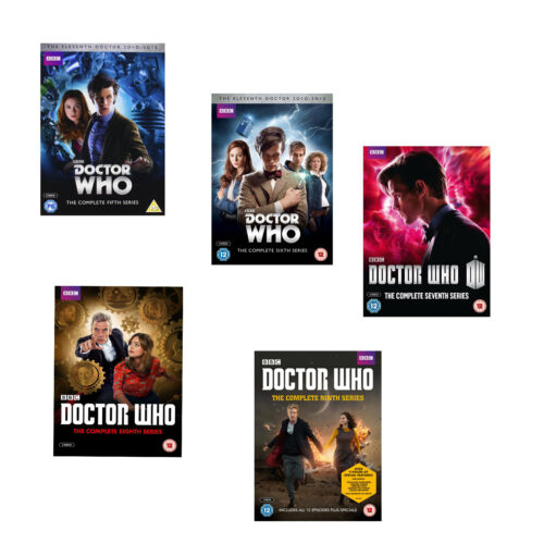 Doctor Who Complete Seasons Series 5, 6, 7, 8 & 9 DVD New & Sealed