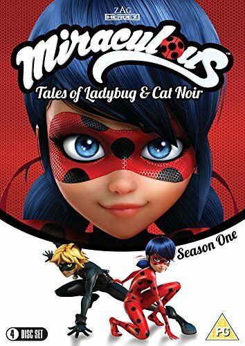 Miraculous Tales of Ladybug & Cat Noir Season 1 includes Volume 1+2+3+4 DVD R4