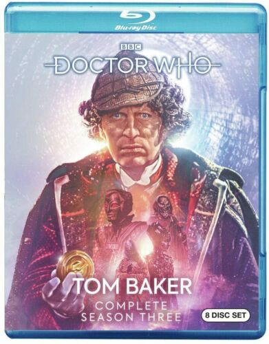 Doctor Who: Tom Baker Complete Season Three Series 3 Blu ray RB BBC