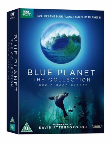 Blue Planet 1 + 2 Complete BBC Series I + II DVD Box Set David Attenborough R4