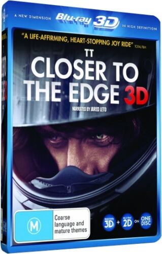 TT TT3D: CLOSER TO THE EDGE Isle of Man Motorcyle race 3D Blu-ray