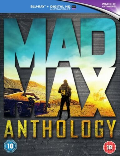 Mad Max Anthology Mad Max 1 + 2 + Beyond the Thunderdome + Fury Road Blu ray RB