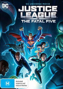 Justice League: The Fatal Five DC Universe Movie DVD R4 New