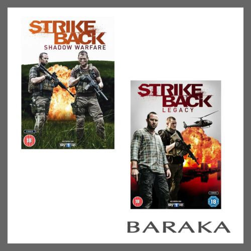 Strike Back Legacy + Shadow Warfare Series Season 4 + 5 DVD Region 2 New