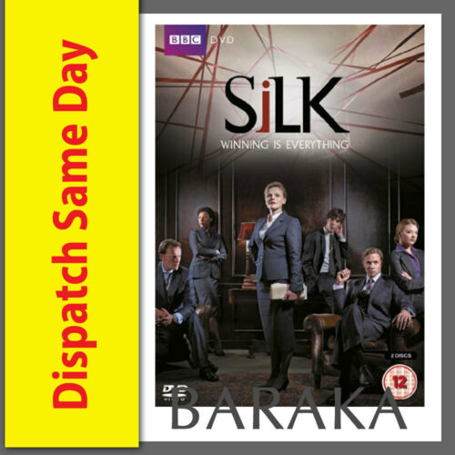 SILK Complete Series 1 BBC DVD Set one 1st 2 Discs R4/Aus New & Sealed.