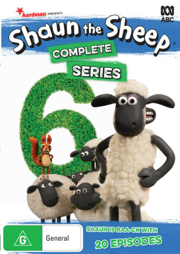 Shaun the Sheep Season Series 6 DVD R4 New Sealed