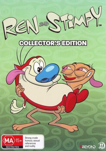 Ren and Stimpy Show Collector's Edition Complete Season 1 2 3 4 5 DVD Box Set R4
