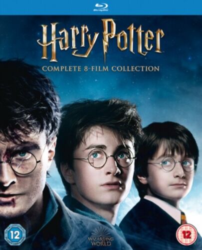 Harry Potter Complete Box set 1+2+3+4+5+6+7+8 Blu-Ray Box Set RB New