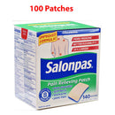 Salonpas Patch Hisamitsu Pain Relieving Made in Japan 100 Patches larger 7.2x4.6