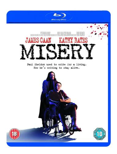 Misery 1990 Blu ray RB New Sealed Kathy Bates, James Caan
