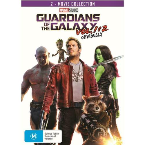 Guardians Of The Galaxy / Guardians Of The Galaxy 2 DVD 2-Disc Set R4 New Sealed