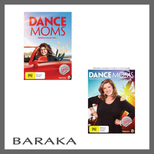 Dance Moms: Season 5 Collection 1 & 2 DVD 6 dscs New & Sealed Abbey Lee Miller