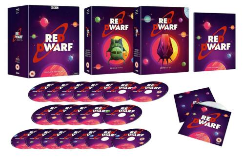 Red Dwarf Complete Series Seasons 1, 2, 3, 4, 5, 6, 7 & 8 Blu Ray Box Set RB