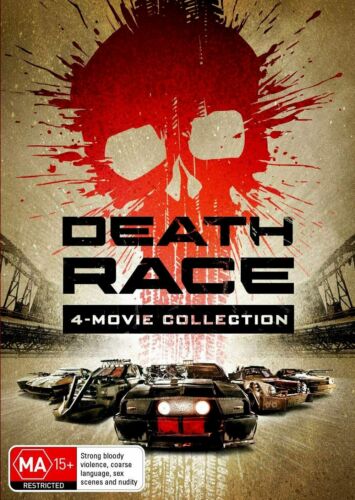 Death Race 1, 2, 3 Inferno & Death Race 4 Beyond Anarchy DVD R4