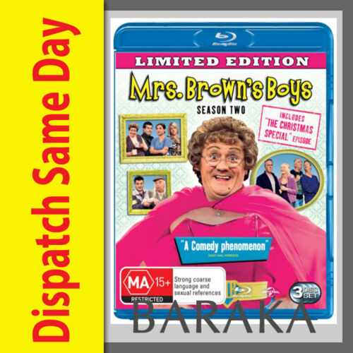 MRS BROWNS BOYS Brown's Boy Season Series 2 + Christmas Special Blu Ray Box Set