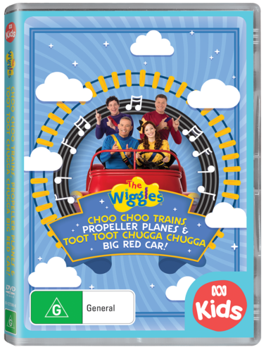 Wiggles, The: Trains, Planes & Car DVD R4 New Sealed