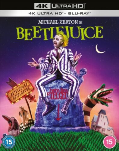 Beetlejuice 4K Ultra HD + Blu-ray RB Tim Burton