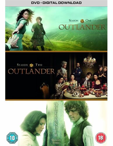 Outlander complete Season Series 1 + 2 + 3 DVD Box Set R4 season 1 inc part 1+2