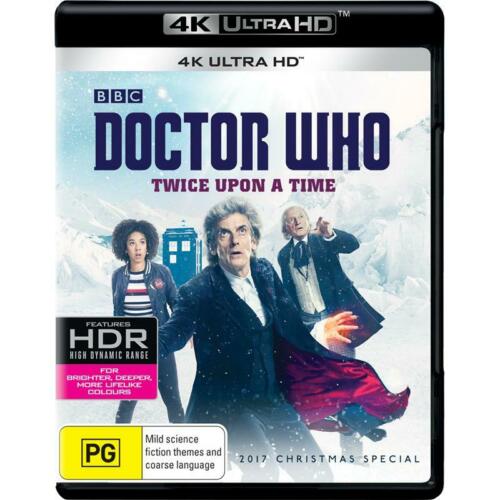 Doctor Who Twice Upon A Time 4K Ultra HD Blu-ray RB New Sealed