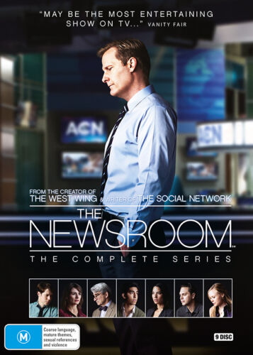 Newsroom The Complete season series 1, 2 & 3 DVD Box Set R4 new Sealed