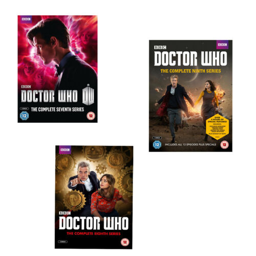 Doctor Who Complete Seasons Series 7, 8 & 9 DVD New