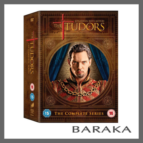 THE TUDORS THE COMPLETE SERIES COLLECTION 1, 2, 3 & 4 DVD BOX SET