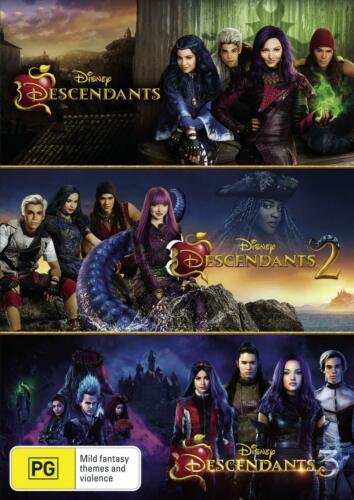 Descendants 1, 2 & 3 DVD R4 New Sealed