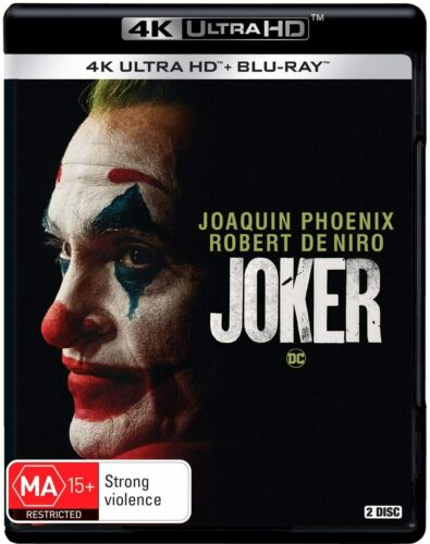 Joker 4K Ultra HD + Blu-ray New Sealed Joaquin Phoenix